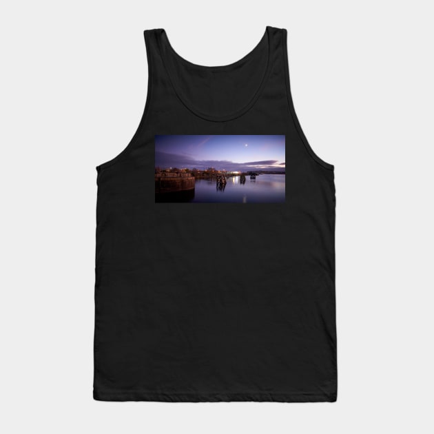 Cardiff Bay Twilight Tank Top by RJDowns